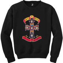Guns N Roses Appetite For Destruction Siyah Sweatshirt