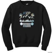Jeep Forest Siyah Sweatshirt