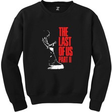 The Last Of Us 2 Ellie Guitar Siyah Sweatshirt