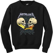 Metallica Sad But True Siyah Sweatshirt