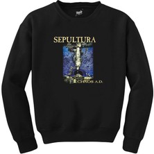 Sepultura Chaos A.d. Siyah Sweatshirt