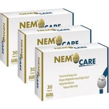Nemocare Yumurta Kabuğu Zarı 30 Tb 3 Lü Avantaj Paket