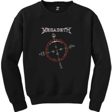 Megadeth Cryptic Writings 1997 Siyah Sweatshirt