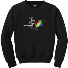 Pink Floyd Rainbow Siyah Sweatshirt