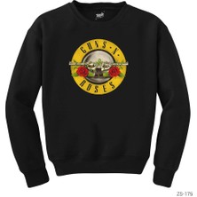 Guns N Roses Siyah Sweatshirt