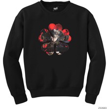 Black Clover Five Clover Siyah Sweatshirt