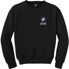 Bmw Logo M Power Siyah Sweatshirt