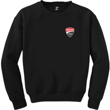Ducati Corse Logo Siyah Sweatshirt