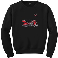 Victory Vison Red Siyah Sweatshirt