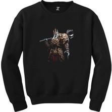 Diablo King Leoric Siyah Sweatshirt