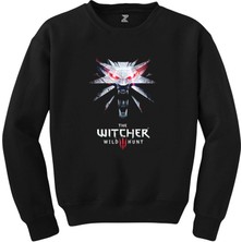 The Witcher Wild Siyah Sweatshirt