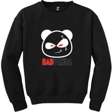 Baby Bad Panda Siyah Sweatshirt