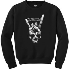 Metallica Rock'n Roll Siyah Sweatshirt