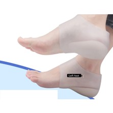Ozcmax Topuk Yükseltici Topuk Çorabı - Beyaz