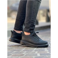 Shoecide SHO987 Bağcıklı Rahat Taban Cst Erkek Ayakkabı Sıyah