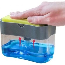 Ozcmax Pompa Mekanizmalı Sünger Hazneli Sıvı Sabunluk 380 ml