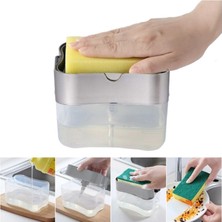 Ozcmax Pompa Mekanizmalı Sünger Hazneli Sıvı Sabunluk 380 ml