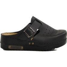 Ayakmod Siyah Anatomik Unisex Sabo Terlik 07-008 G