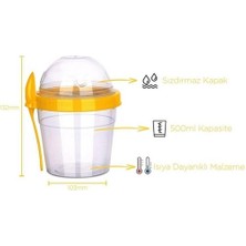 Ozcmax Bebek Mama Saklama Kabı 500 ml