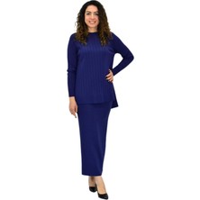 Kadın Merserize Kazak Etek Takım 140286 BGL-ST04077