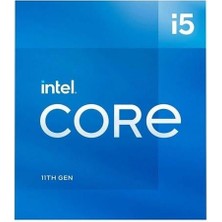 Intel Core I5 11400F 12MB 6çekirdekli VGA Yok 1200P V2 65W Kutulu+Fanlı