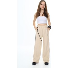 Kız Çocuk %100 Pamuk Oversize Eşofman ALTI-EŞF-0001