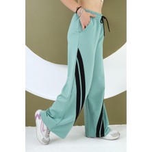 Kız Çocuk Oversize Pamuk Bel Lastikli Geniş Paça Eşofman ALTI-EŞF-0004
