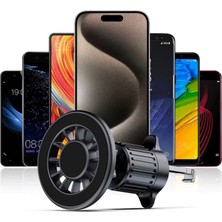 Blackbird Game Center Araç Içi Magsafe Tutucu Havalandırma Için Ayarlı Güçlü Mıknatıslı Telefon Tutucu T-105