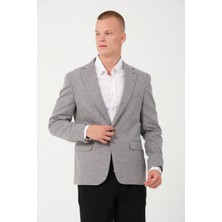 Bonesti Erkek Slim Fit Blazer Ceket Grimelanj