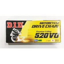 Dıd Çelik Zincir 520H-110L O-Rıng 2005-2006 Kawasaki Ninja Zx-6r