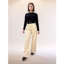 Asortix Kız Çocuk Pamuk Esnek Bel Lastikli Keten Pantolon – Rahat, Şık ve Konforlu TASARIM-PNT-0049