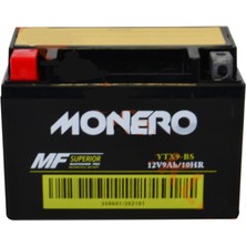 Monero Akü YTX9A-BS 12V9AH 1992-1999 Honda Cbr 900 Rr