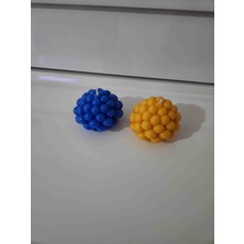 Top Boncuk Dekoratif Mum 2 Adet Fiyatıdır