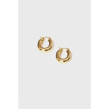 Glare Jewellery Olimpos Model Altın Kaplama Küpe