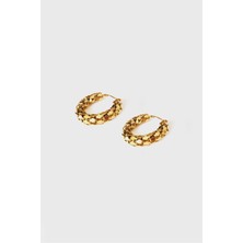 Glare Jewellery Flora Model Altın Kaplama Küpe