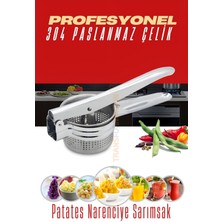 Patates Ezici Narenciye Sıkacağı Sebze Presi  304 Paslanmaz Çelik 721518
