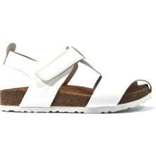 Onlo Ayakkabı 256 Deri Ortopedik Önü Kapalı Günlük Erkek Çocuk Sandalet