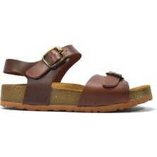 Onlo Ayakkabı 248 Hakiki Deri Tokalı Günlük Çocuk Sandalet