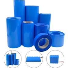 Absol Enerji Batarya Pvc Kaplama Shrink - Isıyla Daralan Makaron - 1 Metre - Tüm Boyutlar - Mavi