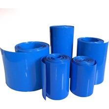 Absol Enerji Batarya Pvc Kaplama Shrink - Isıyla Daralan Makaron - 1 Metre - Tüm Boyutlar - Mavi