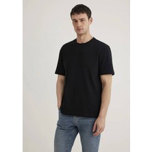 Mavi Mavi Black Nakışlı Siyah Basic Tişört 0612644-900