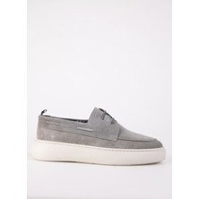 Cotton Bar Süet Gri Erkek Günlük Ayakkabı Farıs-Graham