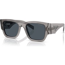 Pr 10ZS Dikdörtgen Gri Şeffaf Erkek Güneş Gözlüğü