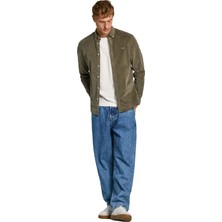 Pepe Jeans Regular Fit Yeşil Erkek Gömlek PM308730-676 Mıller