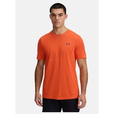 Under Armour 1376781-847 Ua Vanish Elite Seamles Kırmızı Yuvarlak Yaka Fitted Erkek T-Shirt