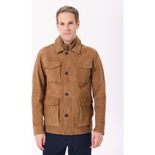 Hackett Deve Tüyü Erkek Deri Mont HM403231