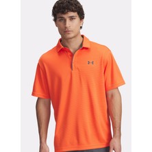 1290140-847 Tech Polo Kırmızı Loose Fit Erkek Polo T-Shirt