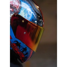 Ls2 Rapıd 2 Zombıe Fullface Motosiklet Kaskı Kırmızı Camlı