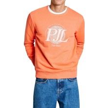 Pepe Jeans Bisiklet Yaka Turuncu Erkek Sweatshırt PM582697-155 Seth