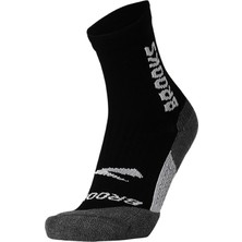 Brooks Unisex Siyah Çorap